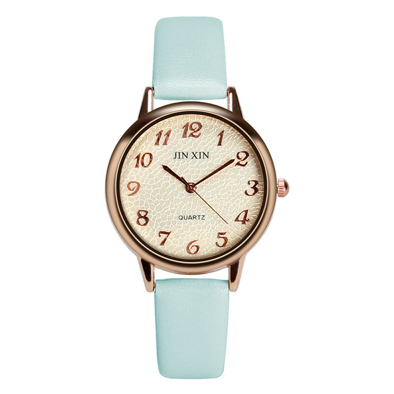 Nieuw Horloge Voor Vrouwen Mannelijke Klok Unisex Horloges Business Fashion Quartz Horloge Analoog Wijzerplaat Rond Polshorloge Годинник