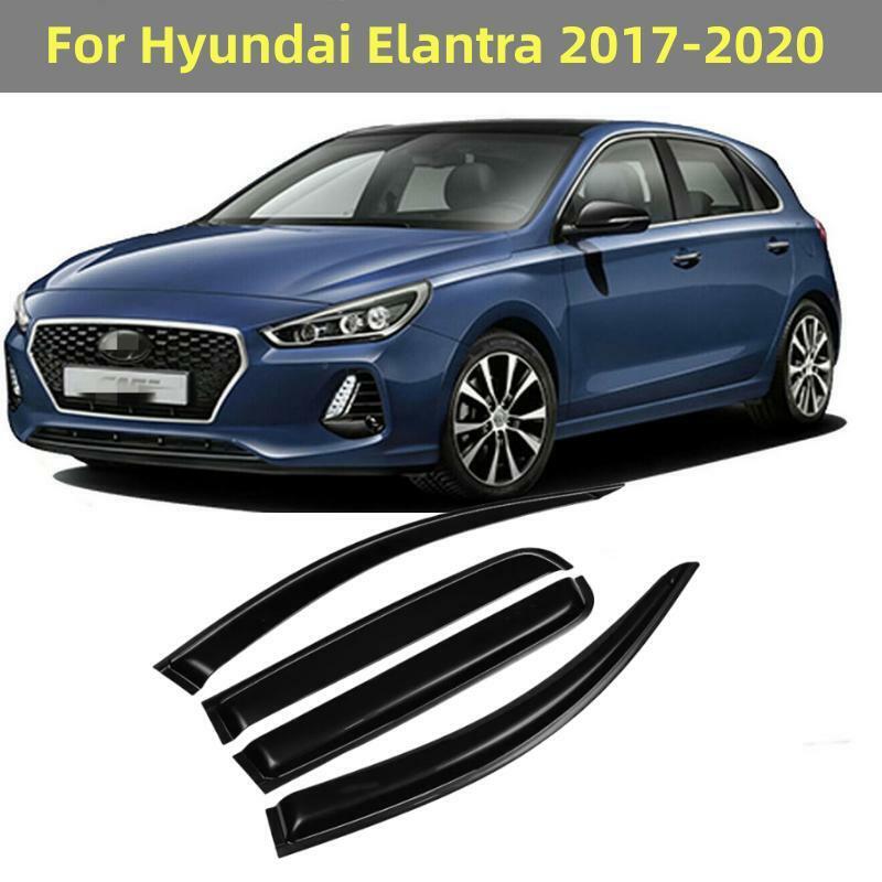 Für Hyundai Elantra Aut ofens ter Visier Sonne Regen Deflektor Schutz Markisen Schutz verkleidung Außen zubehör