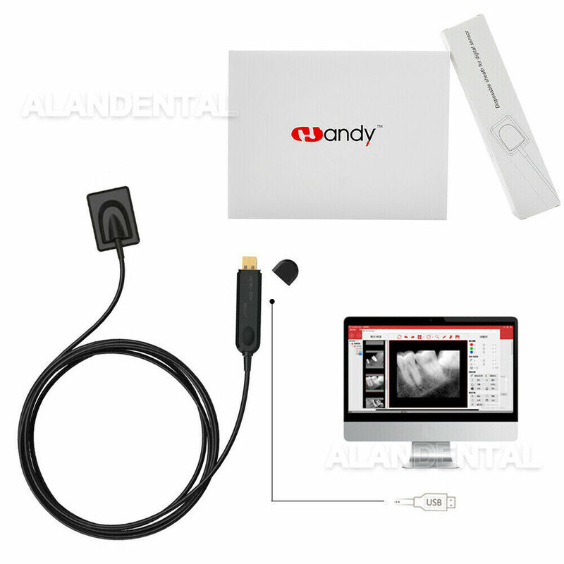 high quality dental RVG x-ray sensor USB digital intraoral dental x ray sensor price for adult and child