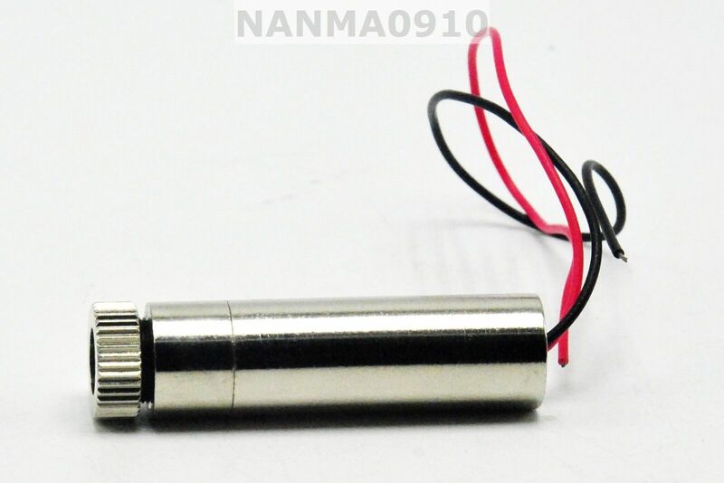 Módulo de diodo láser rojo enfocable ajustable, 100mw, 650nm, punto de luz LED 5V