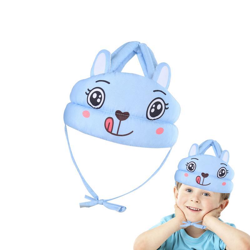 Topi bayi berjalan tanpa benturan, pelindung kepala dengan bantal kepala Bumper Bonnet tanpa benturan kepala keselamatan dapat disesuaikan
