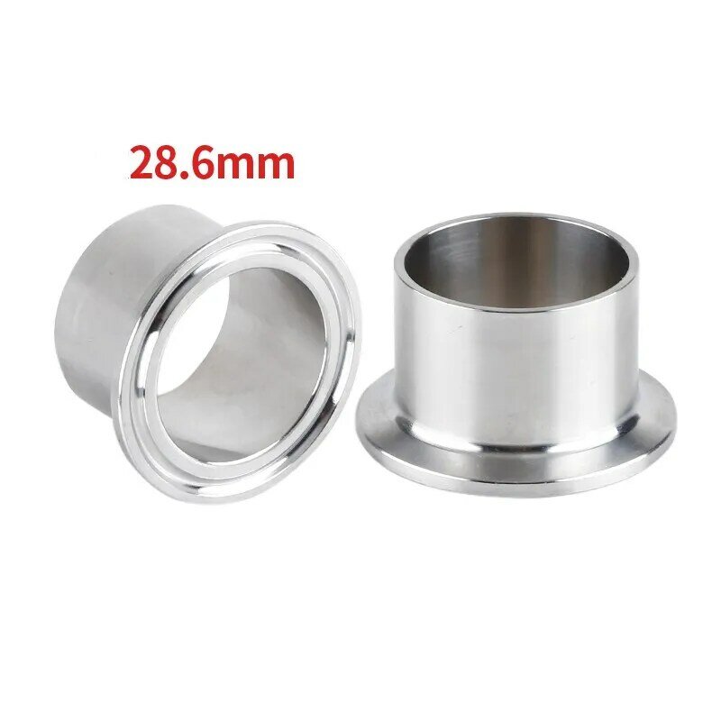 Lengte 28.6Mm 3/4 "1" 2 "3" 4 "Pijp Od 19Mm-108Mm Roestvrij Staal Ss304 Sanitair Fitting Tri Clamp Feerule Home Brew