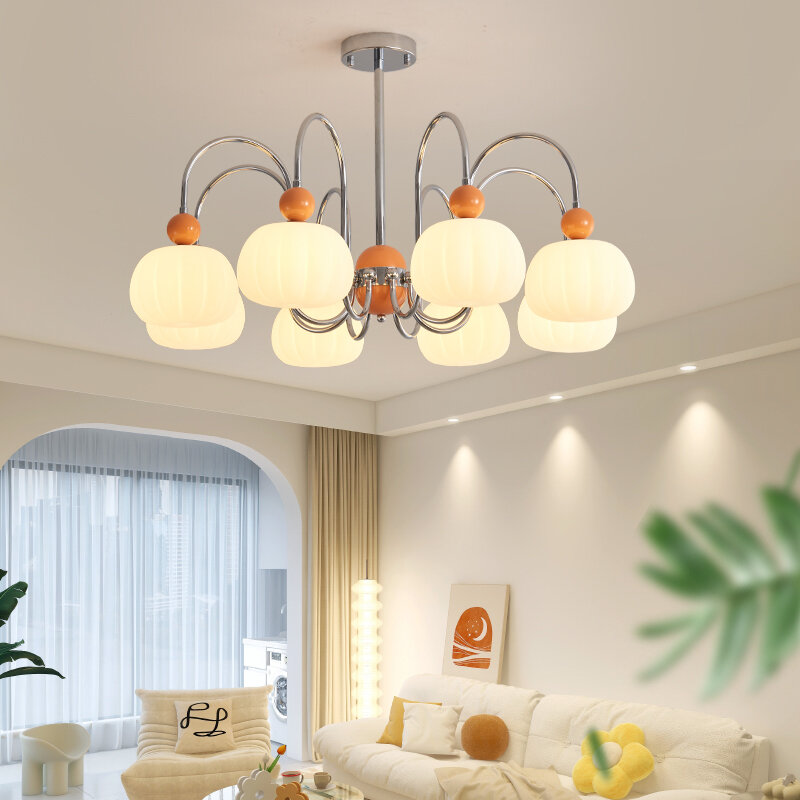 Светодиодная Люстра для гостиной, современный минималистичный светильник для спальни, столовой, комнатный декор в скандинавском стиле, осветительные приборы