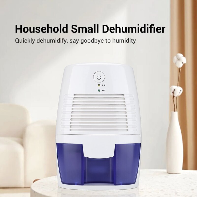 Purificador de aire deshumidificador portátil, secador de aire con USB, absorbentes de humedad silenciosos para el hogar, la habitación, la Oficina y la cocina