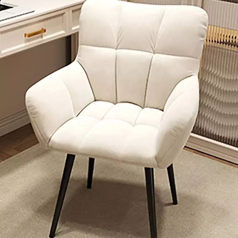 Cadeira ergonômica giratória do escritório, Computer Massage Work Poltrona, Mobiliário giratório confortável, Vanity Poltrona