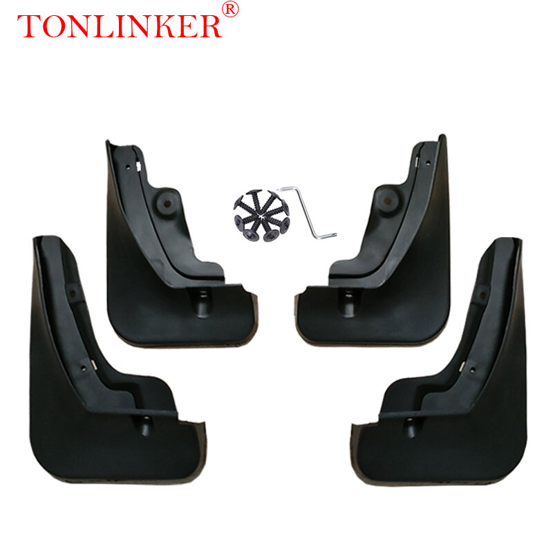 TONLINKER-guardabarros delantero y trasero para coche, accesorios para Hongqi E-HS9 E115 EHS9 2021 2022 2023