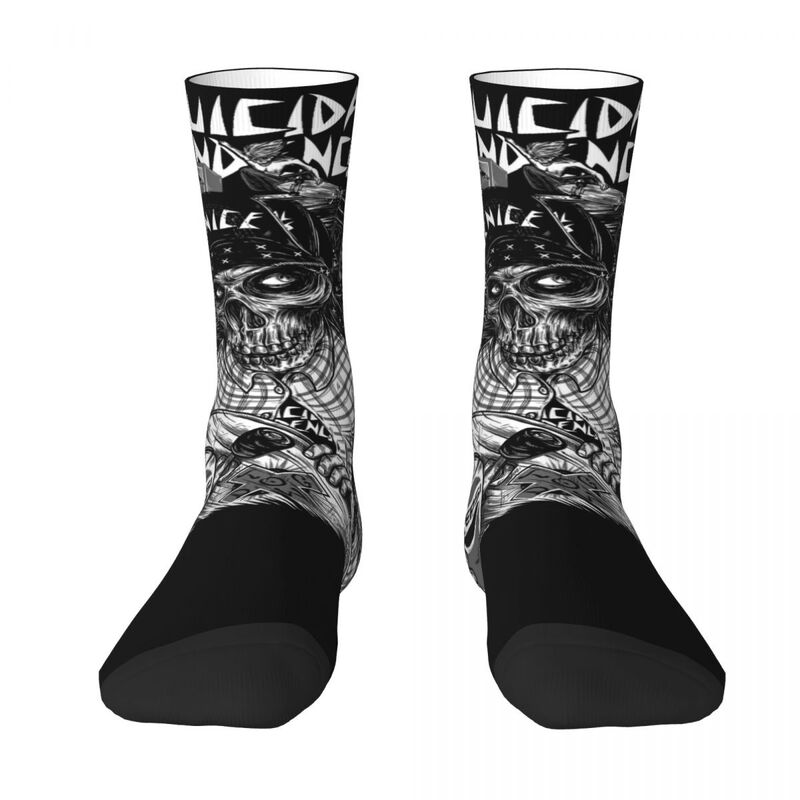 Tendenze suicide calzini Unisex Hip Hop 3D Print Happy Socks Street Style Crazy Sock