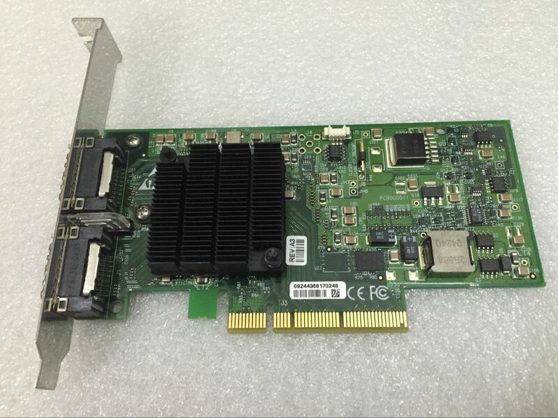 PCIe 4x DDR double port HCA 452372 – 001, profil élevé.