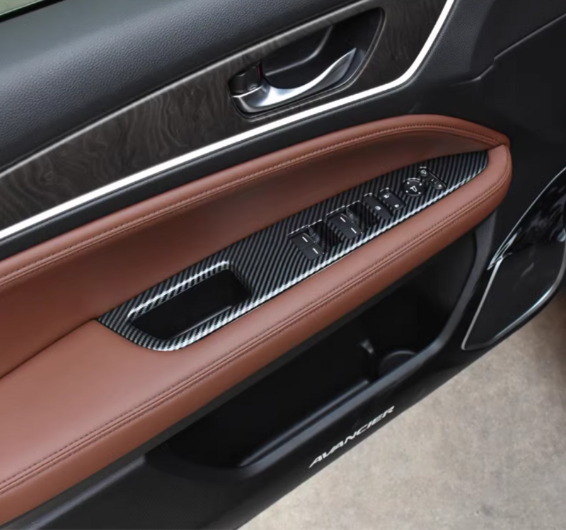 Zastosowanie do dekoracji przełącznika podnośnika z 2017 2020 szkła Honda Avancier