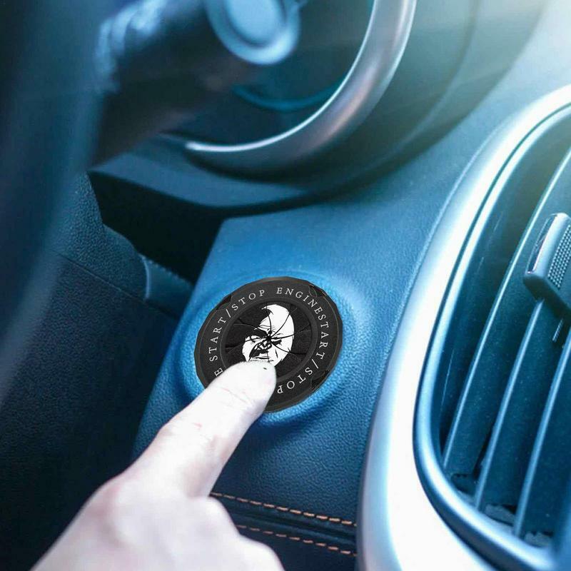 Push Start Button Cover Car Engine Start Stop Switch Cover Ignition Switch Cover Start Button Cover for car and Motorcycle