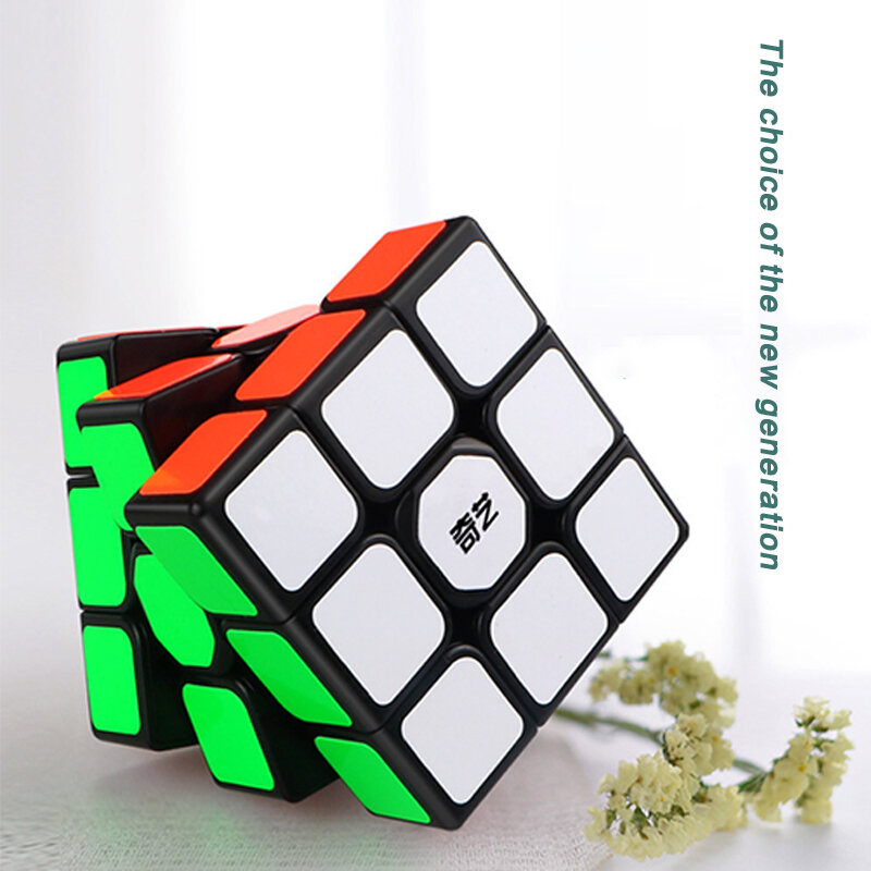 QiYi-Professional Speed Puzzle Cube, Qihang W, 3x3x3, Educacional, Profissional, Competição, Adulto, Crianças, Tecnologia cérebro