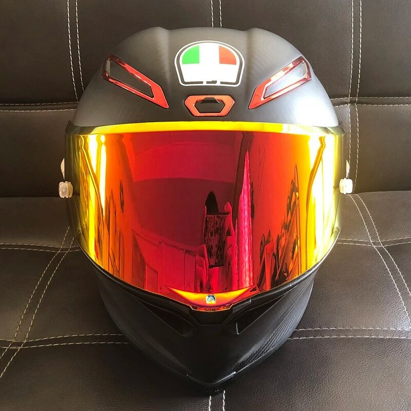 11 colori disponibili casco moto lente visiera casco occhiali lente custodia integrale per AGV Pista GPR GP RR corsa R RACE 3