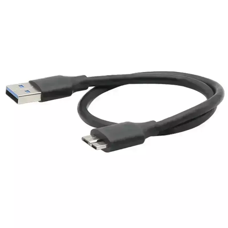 สาย3.0 USB ความเร็วสูงชนิดตัวผู้ไปยัง USB 3.0 Micro B ตัวผู้แปลงสายเคเบิลสำหรับฮาร์ดดิสก์ภายนอก HDD