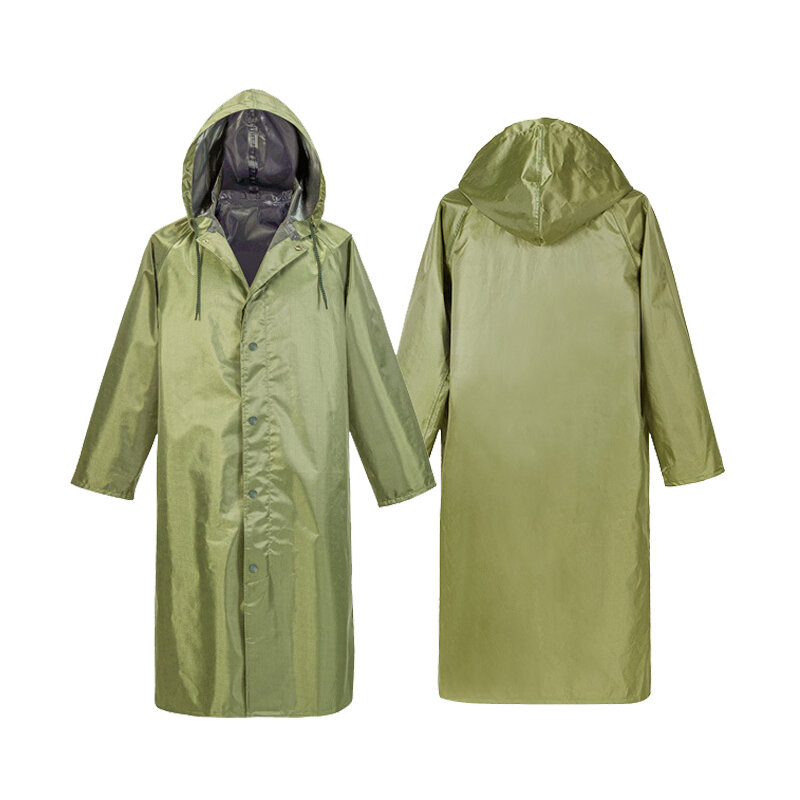 Mode Oxford Tuch Erwachsenen Wasserdicht Ein Stück Lange Regenmantel Frauen Männer Regen Mantel Mit Kapuze Für Flut Schutz Katastrophenhilfe