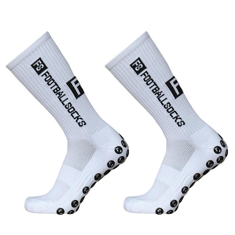 Kaus kaki silikon olahraga Pria Wanita, kaos kaki sepak bola anti selip, kaus kaki olahraga silikon untuk pria dan wanita
