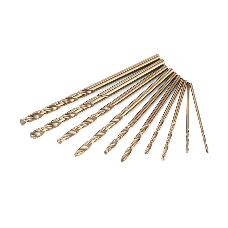 Best Durable High Quality Hot Sale Useful Drill Bit Drilling For Stainless Steel HSS HSS-Co Kit M35 Tool 10pcs