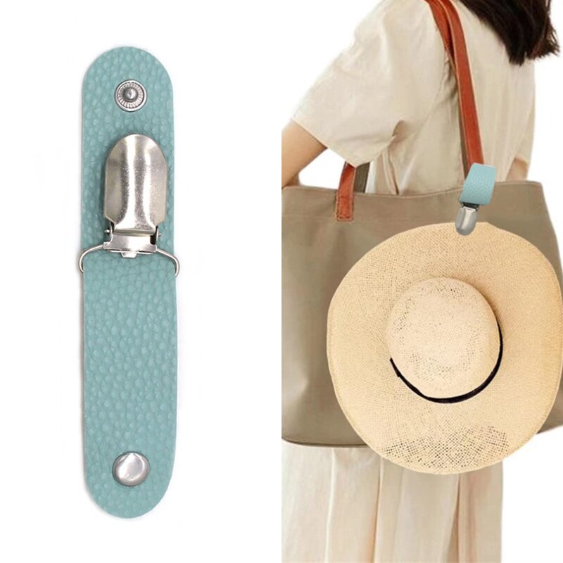 Clips para sombrero viaje, Clip soporte para bolso, mochila, accesorio para sombrero viaje, envío directo
