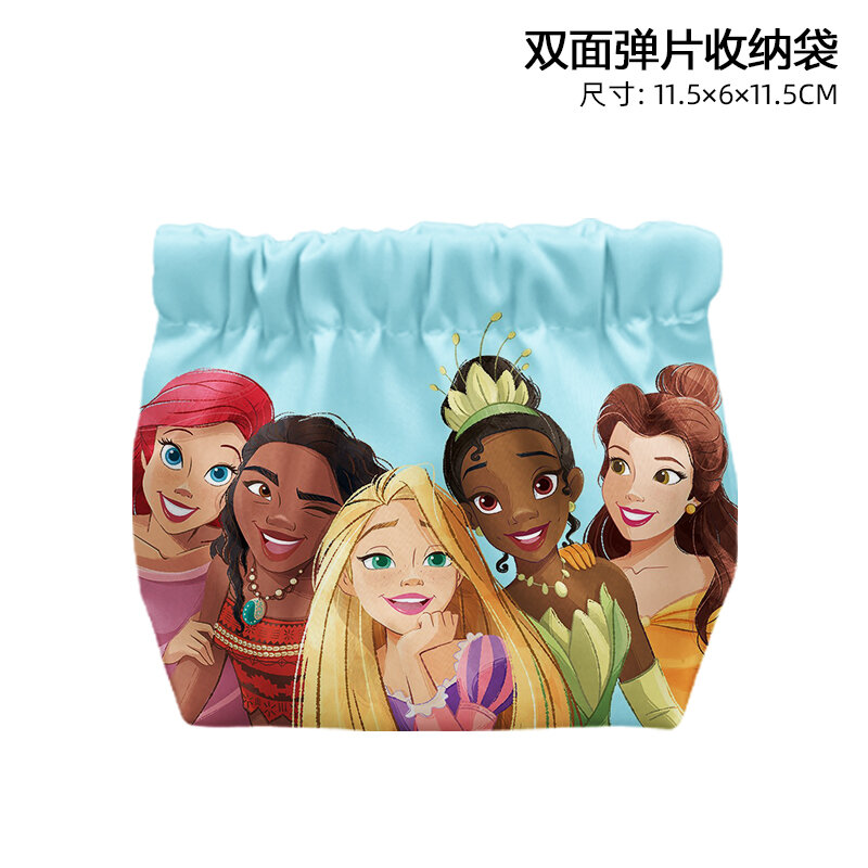 Disney Prinses Cinderella T8841 Anime Aktetassen Munt Tas Cartoon Make-Up Tas Casual Portemonnees Kaart Opbergen Handtas Cadeau