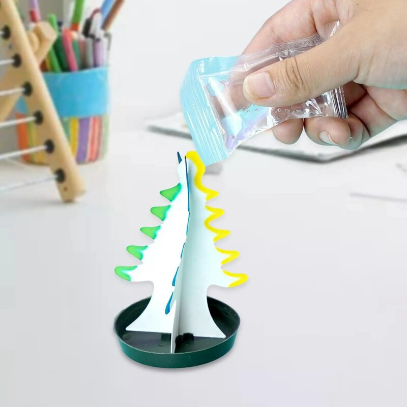 Magiczna rosnąca choinka faworyzuje zestawy naukowe zabawki na Halloween zabawka edukacyjna dla chłopców dziewczynki papier dekoracyjny drzewo