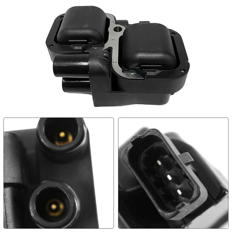 6 Pcs Car Ignition Coil High Voltage Package for Mercedes-Benz A/B/C/E/R/M/S/G-CLASS CLK CLS SL SLK SLR 00