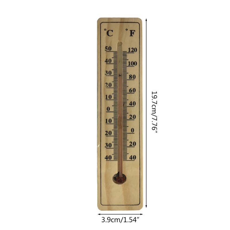 Portable DC4V-30.0V Wall Hang Thermometer for Indoor Outdoor Garden House Dropship