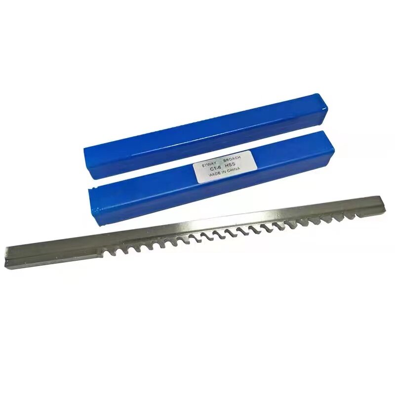 5mm/6mm/8mm Push-Typ Keilnut Broach c1 metrische Größe hss Keilnut Schneidwerk zeug Messer für CNC-Fräser Metall bearbeitung