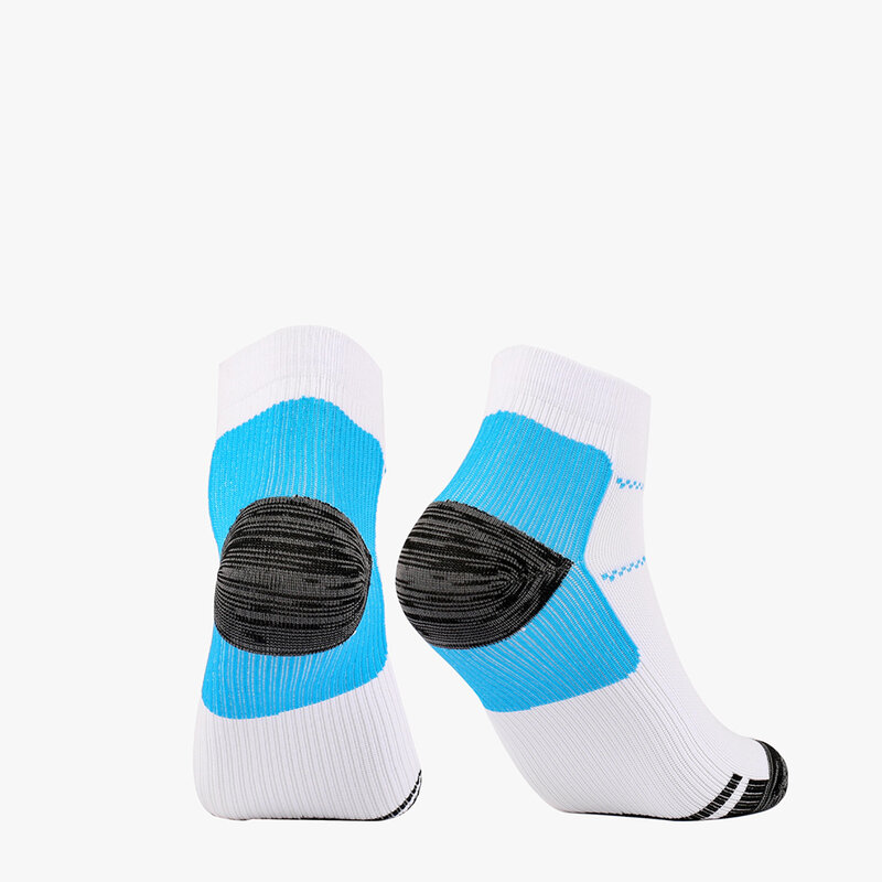 Chaussettes de compression des pieds respirantes à absorption de la transpiration, chaussettes de fitness, sports de plein air, nylon à gonflement SAP