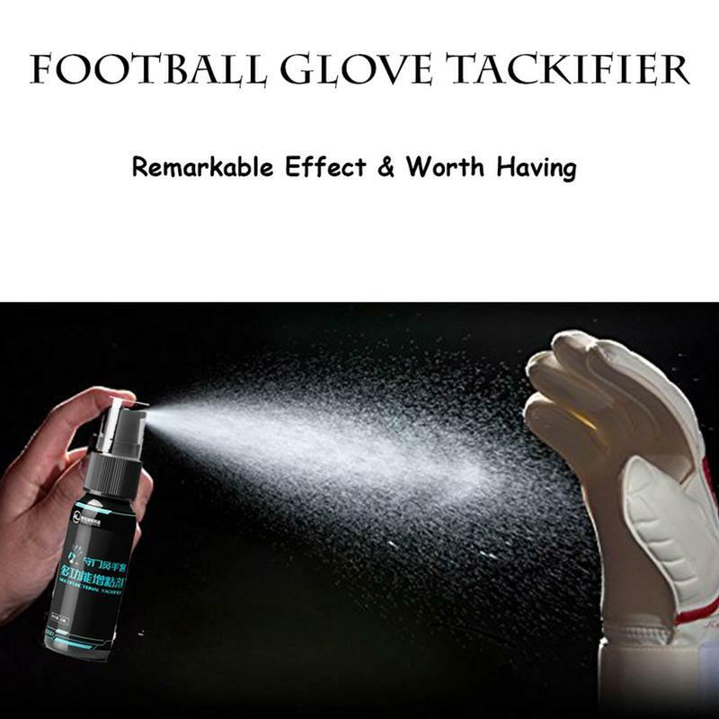 Goalkeeper Gloves Glue Sticky Football Soccer Goalkeeper Formula Bottle Tackifier Sticky Anti-slip Mucilage Latex Gloves Spray
