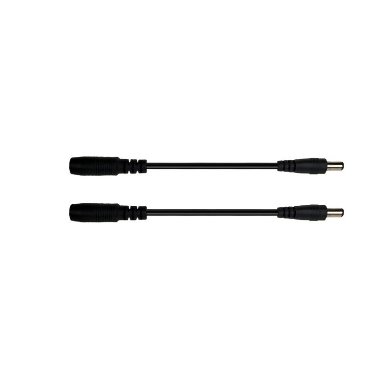 Cable de conversión de polaridad con efecto de guitarra eléctrica, convertidor DC de 5,5mm x 2,1mm, de 9V cable de alimentación, cable de alimentación de pedal de guitarra