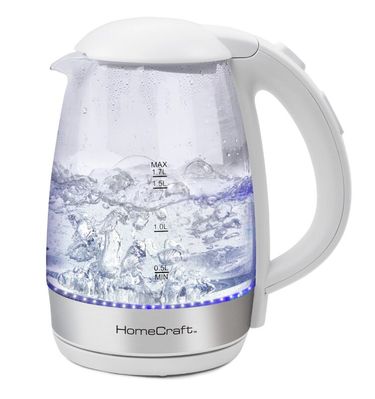 1.7L Electric One-Touch Control Glass Kettle