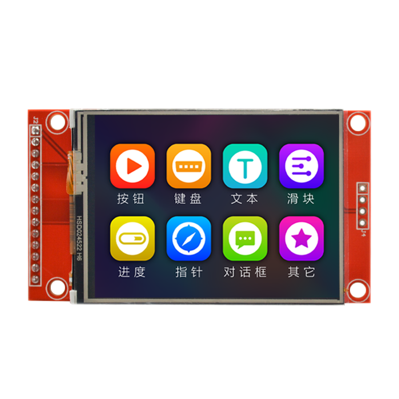 ILI9341-pantalla inteligente de 2,4 pulgadas, módulo SPI LCD TFT con/sin pantalla táctil TFT, 240x320, original de fábrica