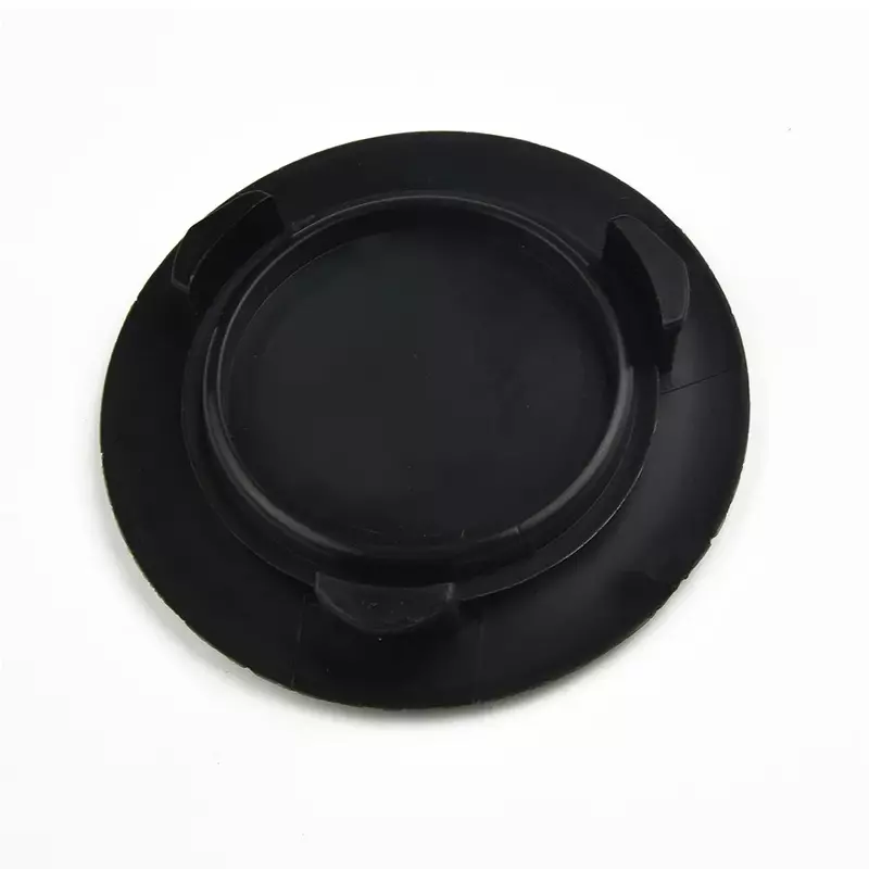 Sombrilla de mesa de jardín y Patio, Juego de tapa con agujero de anillo, enchufe de 2 pulgadas, plástico negro para Patio al aire libre, anillos y tapa