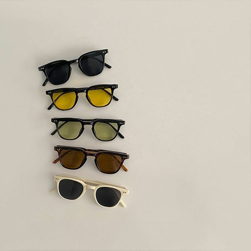 Gafas de sol de verano para niños y niñas, lentes de protección solar, a la moda, 2024