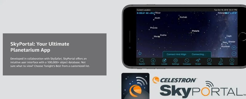 Celestron Skyq Wifi Adapter, Draadloze Connector, Compatibel Met Ios En Android, Tweede Generatie