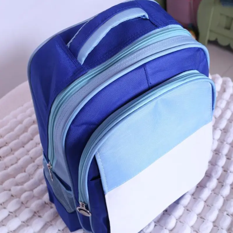Big Size Custom Sublimation Blanks School Bags Children Primary School Backpacks Kids Book Bag For DIY Kids Children Gifts