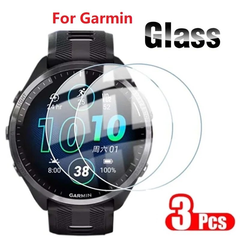 Tempered Glass For Garmin Watch Forerunner 55 45 235 245 Screen Protector For Forerunner 735 XT 645 745 935 945 955 965 Glass