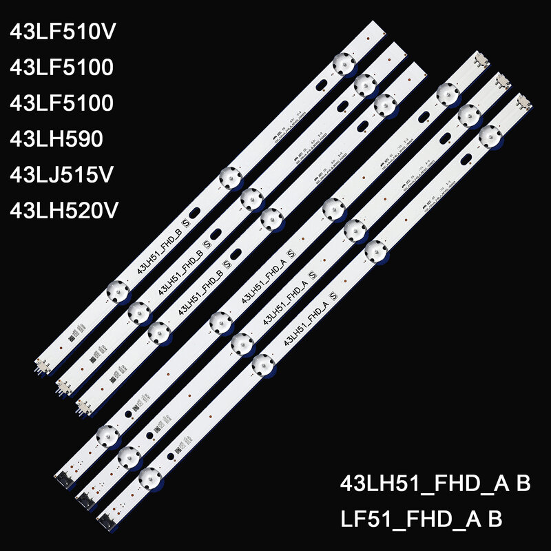 إضاءة خلفية ليد للإضاءة الخلفية ، 43LH641H ، 43LH604V ، 43LH570V ، 43LH615V ، 43LH590V ، 43LH510V ، 43LH630V ، 43 V16.5 ، V16 ، ART3 ، 1.1 ، lc430dree ، FJ