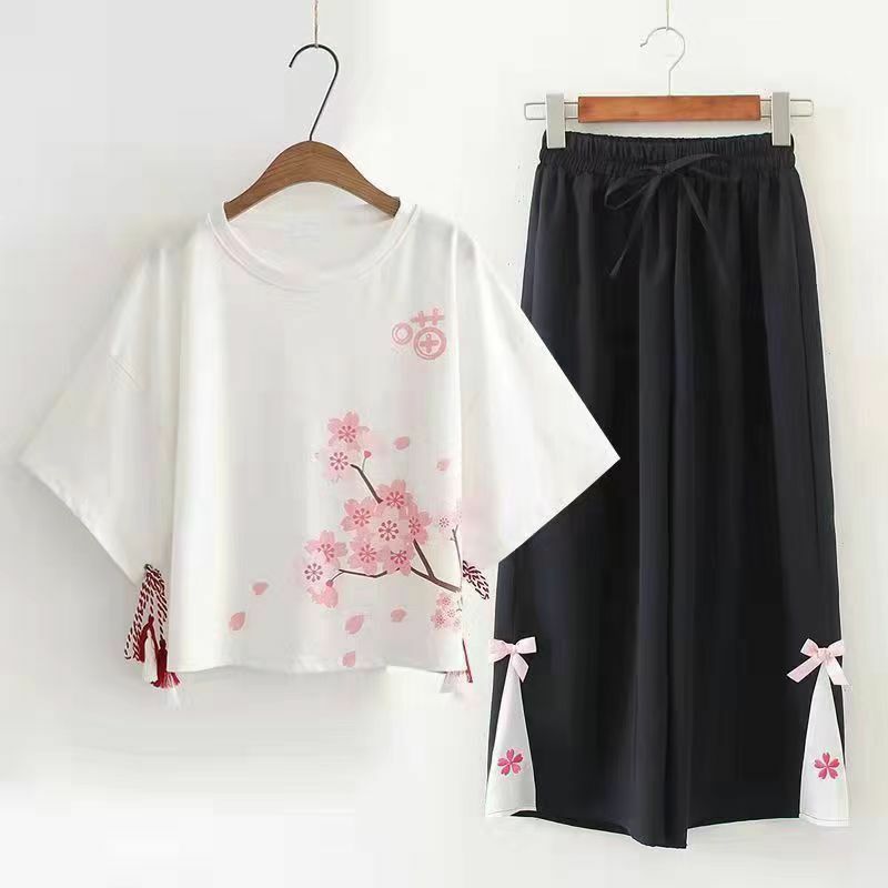 Ensemble de chemises rétro de style chinois pour femmes, col montant, chemisier national, haut et pantalon, traditionnel, trempé