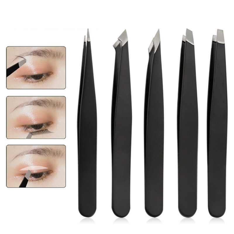 1Pc Professional Augenbraue Pinzette Make-Up-Tools Augenbraue Prise Zange Pinzette Für Augenbrauen Zubehör Schönheit Haar Clip Entferner
