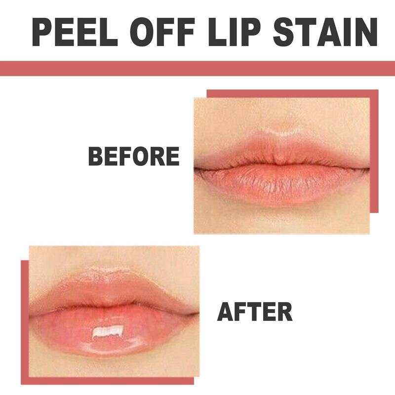 Wonder Liquid Blading Peel Reveal Lip Color Kit Amazing Gloss Tear Stain Lipstick Peel Lip Off Lasting Kit Liquid Off Lip