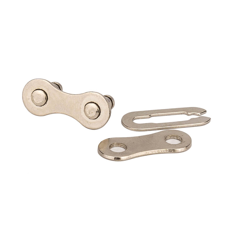 Durable Bicycle Chain Buckle Quick Release Design Easy Linking for Single Speed to 12 Speed Chains Silver/Gold Options