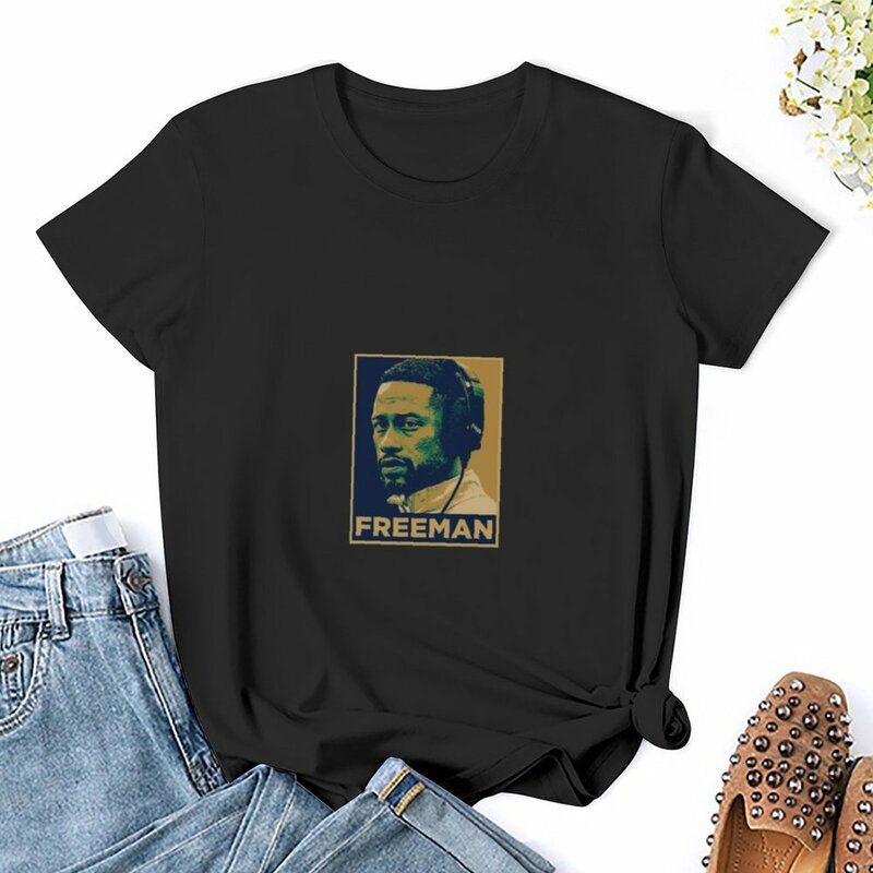 Marcus Freeman T-Shirt Tops Vrouwelijke Kleding Zomer Top Blouse Vrouw Mode