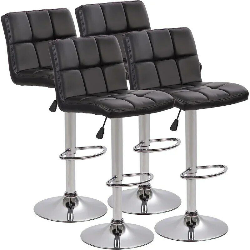 Барный стул BestOffice, барные стулья, барный стул, барный стул с регулируемой высотой, вращающийся стул с задней планкой, кухонный стул
