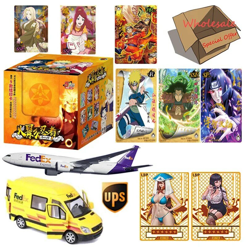 Naruto Series HY-0805 Version Collection Cards Fight Chapter Pro Chapter Children Toys Game Cards Gifts Wholesale
