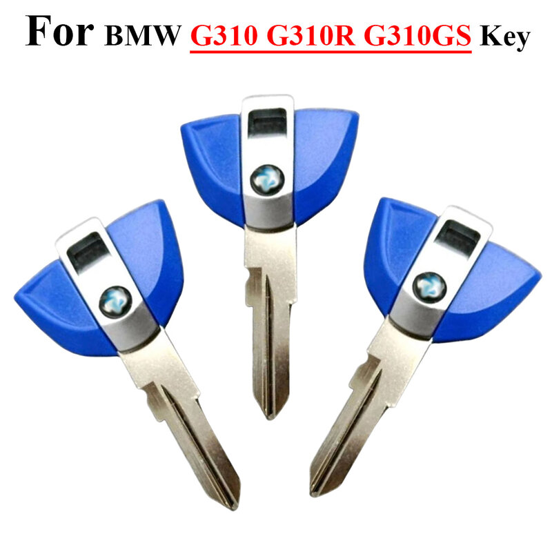 Kunci baja tahan karat untuk sepeda motor, aksesori motor baru yang belum dipotong dengan pisau, kunci kosong aksesori motor untuk BMW G310 G310R G310GS G310 G 310G 310 R G 310 GS