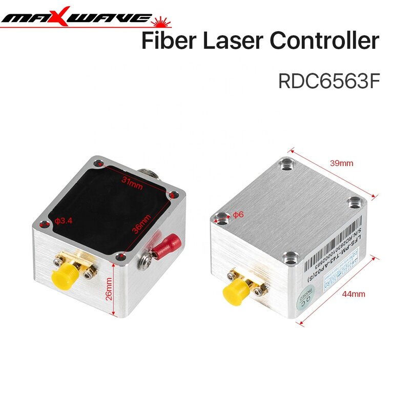 Máquina de corte por láser de fibra, sistema de Control, tablero de Panel de Control Original Ruida RDC6563F BM138