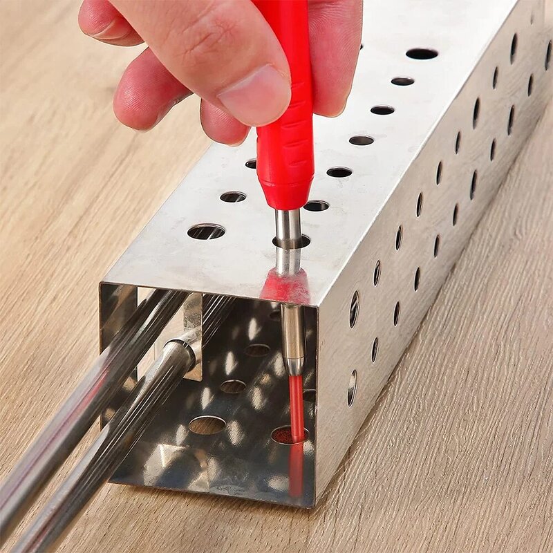 Solid Carpenter Bleistift Set Druck bleistift 3 Farben Nachfüllen mit eingebauten Spitzer Tischler Markierung scriber Holz bearbeitungs werkzeuge