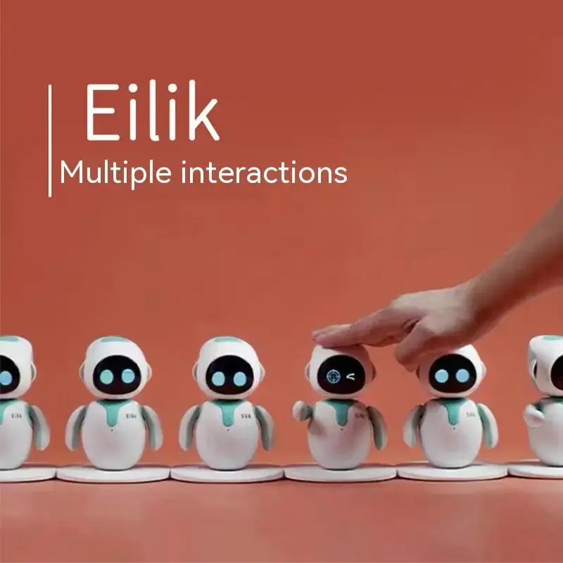 Eilik Robot intelligente interazione emotiva Ai Robot elettronico educativo giocattolo Touch Interactive Pet che accompagna il Robot vocale