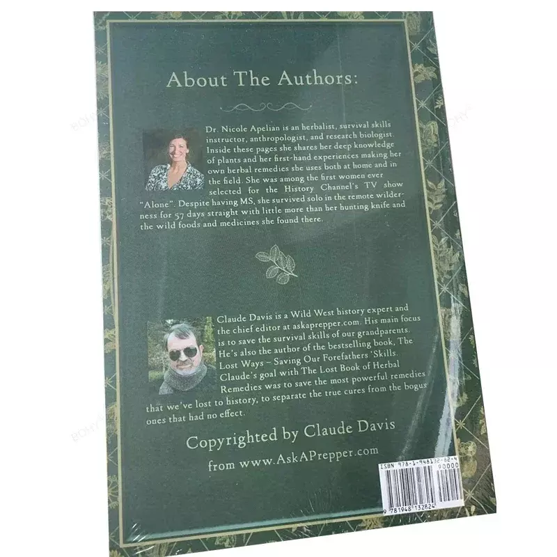 De Genezende Kracht Van Plant Het Verloren Boek Met Kruidenremedies Medicijngekleurde Binnenpagina 'S Paperback