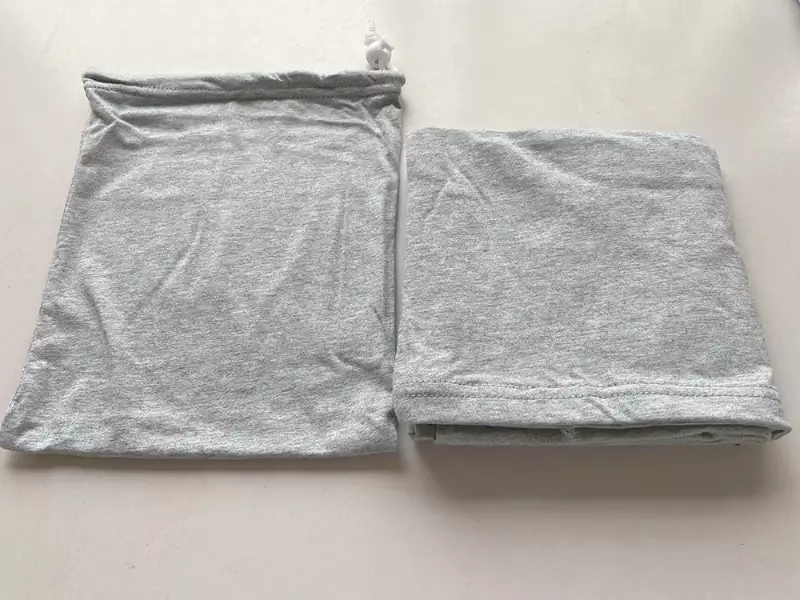 ผ้าคลุมให้นมบุตรลายทางผ้าคอตตอนผ้าผ้าคลุมเด็กสำหรับรถเข็นเด็กทารก sarung jok mobil แบบอเนกประสงค์